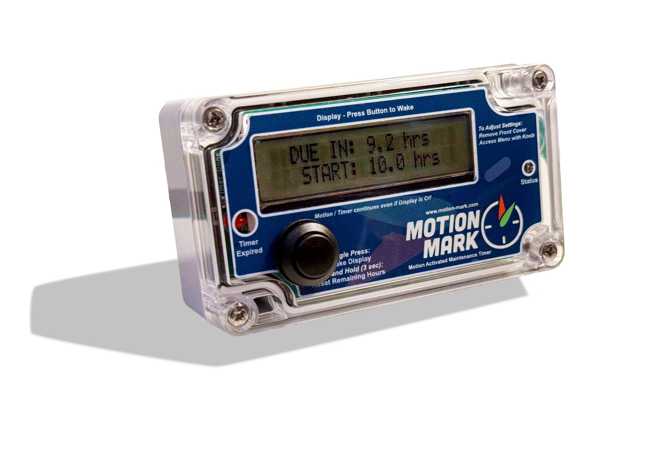 Motion Activated Maintenance Timer – Motion Mark